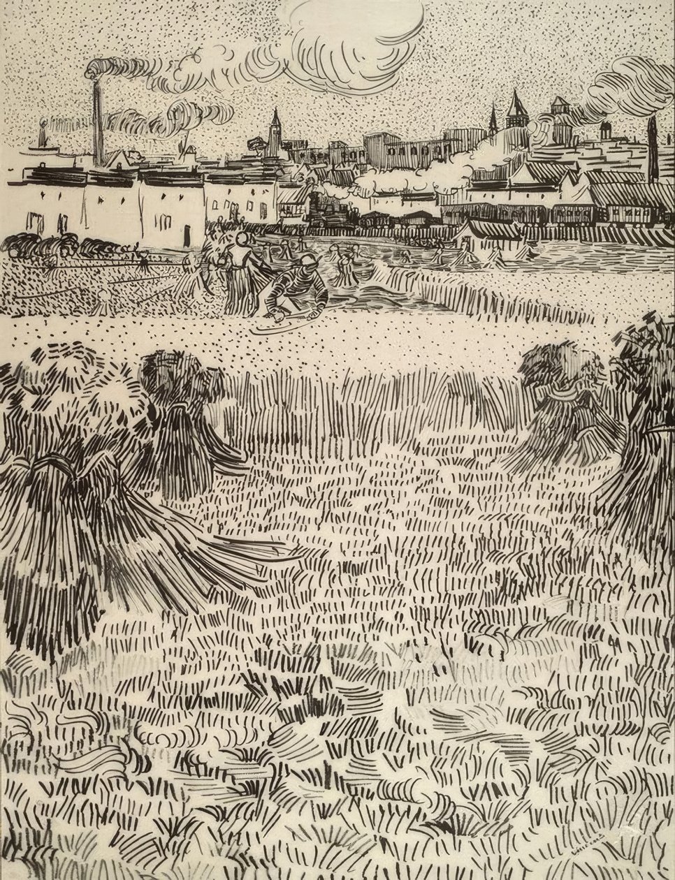 Hasat by Vincent van Gogh