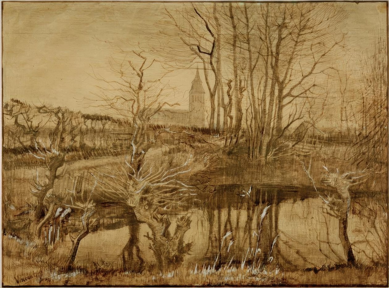 yalıçapkını by Vincent van Gogh