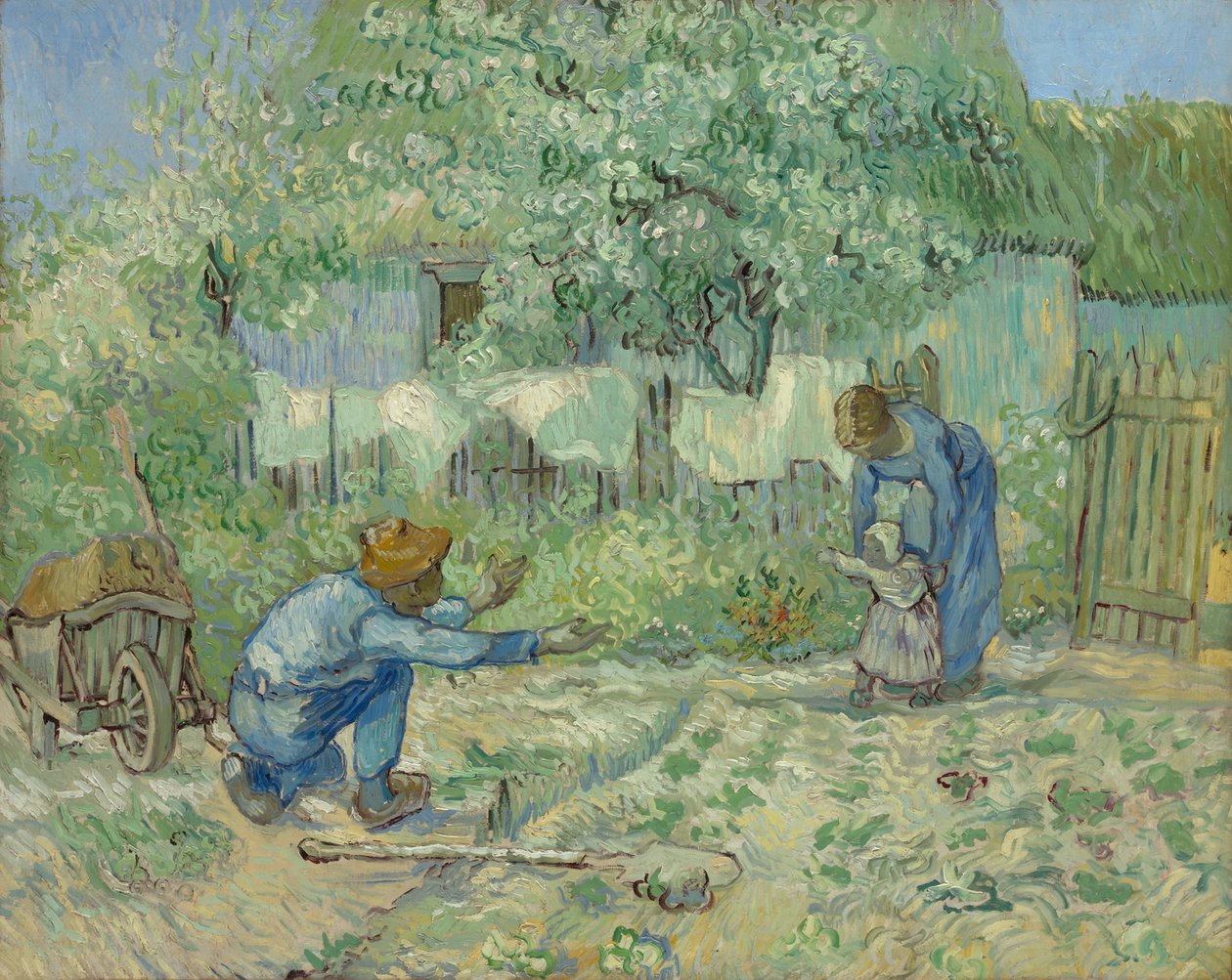 Milletten Sonra İlk Adımlar, 1890 by Vincent van Gogh