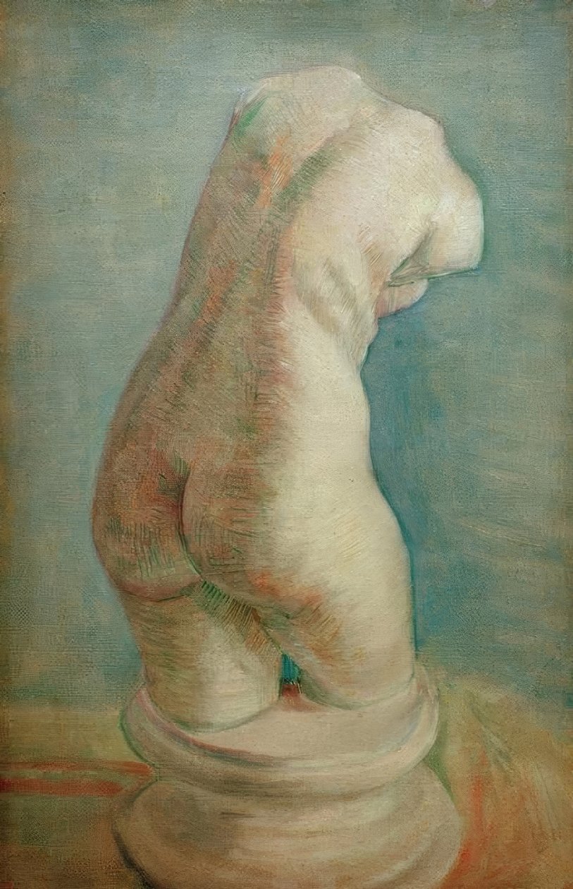 Arkadan alçı gövde (dişi) by Vincent van Gogh