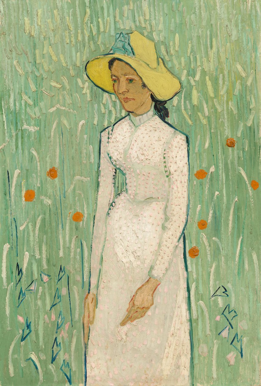 Beyazlı Kız by Vincent van Gogh