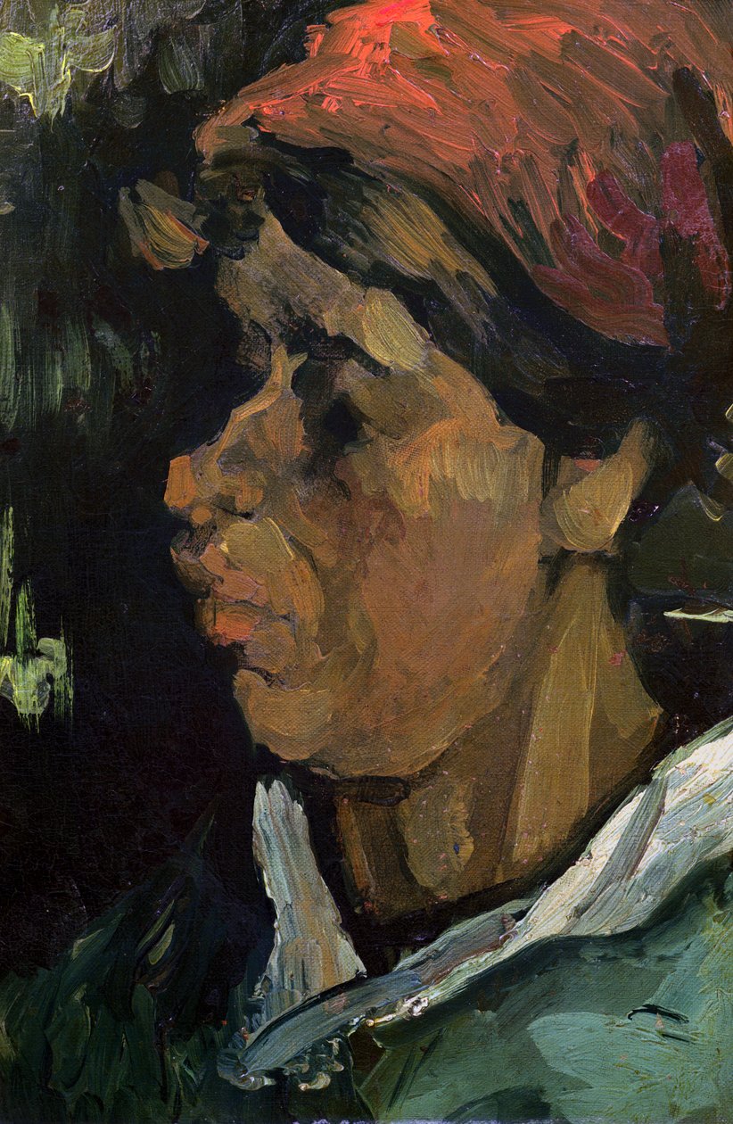 Hollandalı Bir Köylü Başkanı, 1884 by Vincent van Gogh