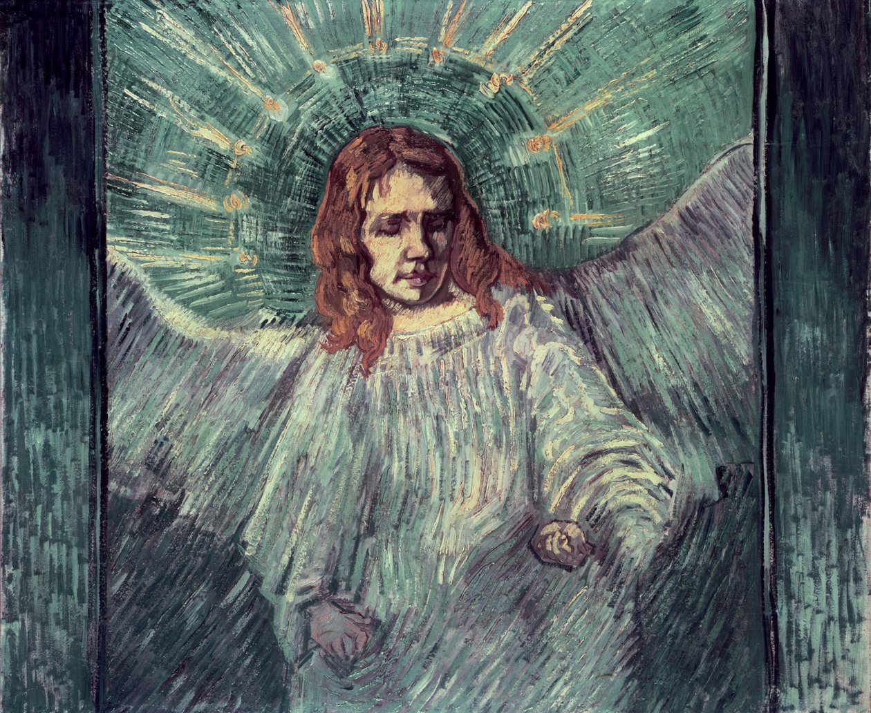 Bir Meleğin Başı, Rembrandt