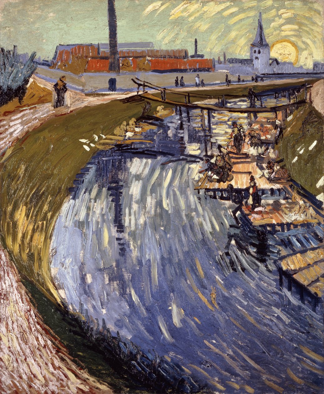 La Roubine du Roi, 1888 by Vincent van Gogh