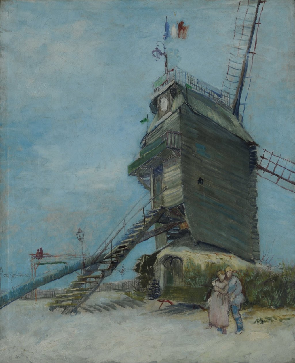 Moulin de la Galette, 1886 by Vincent van Gogh
