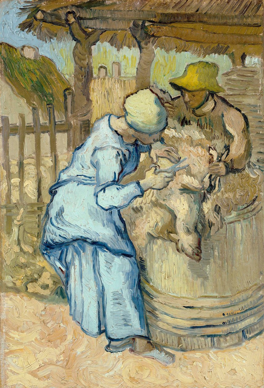 Koyun Kırkıcılar - Vincent van Gogh