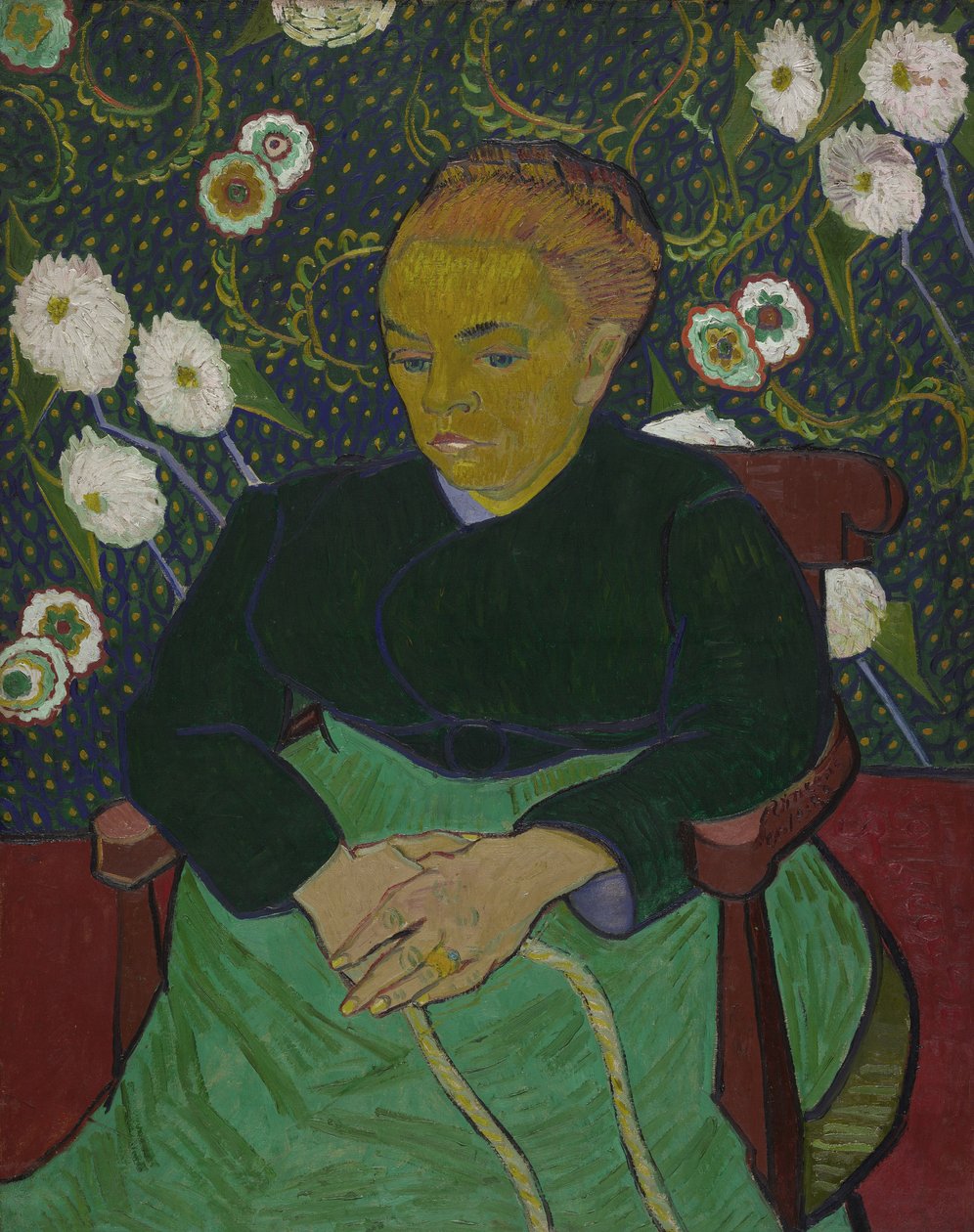 Madam Roulin Beşiği Sallıyor (La berceuse) by Vincent van Gogh