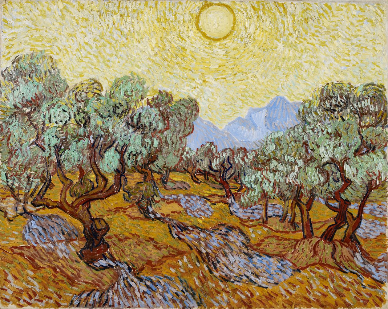 Zeytin ağaçları by Vincent van Gogh
