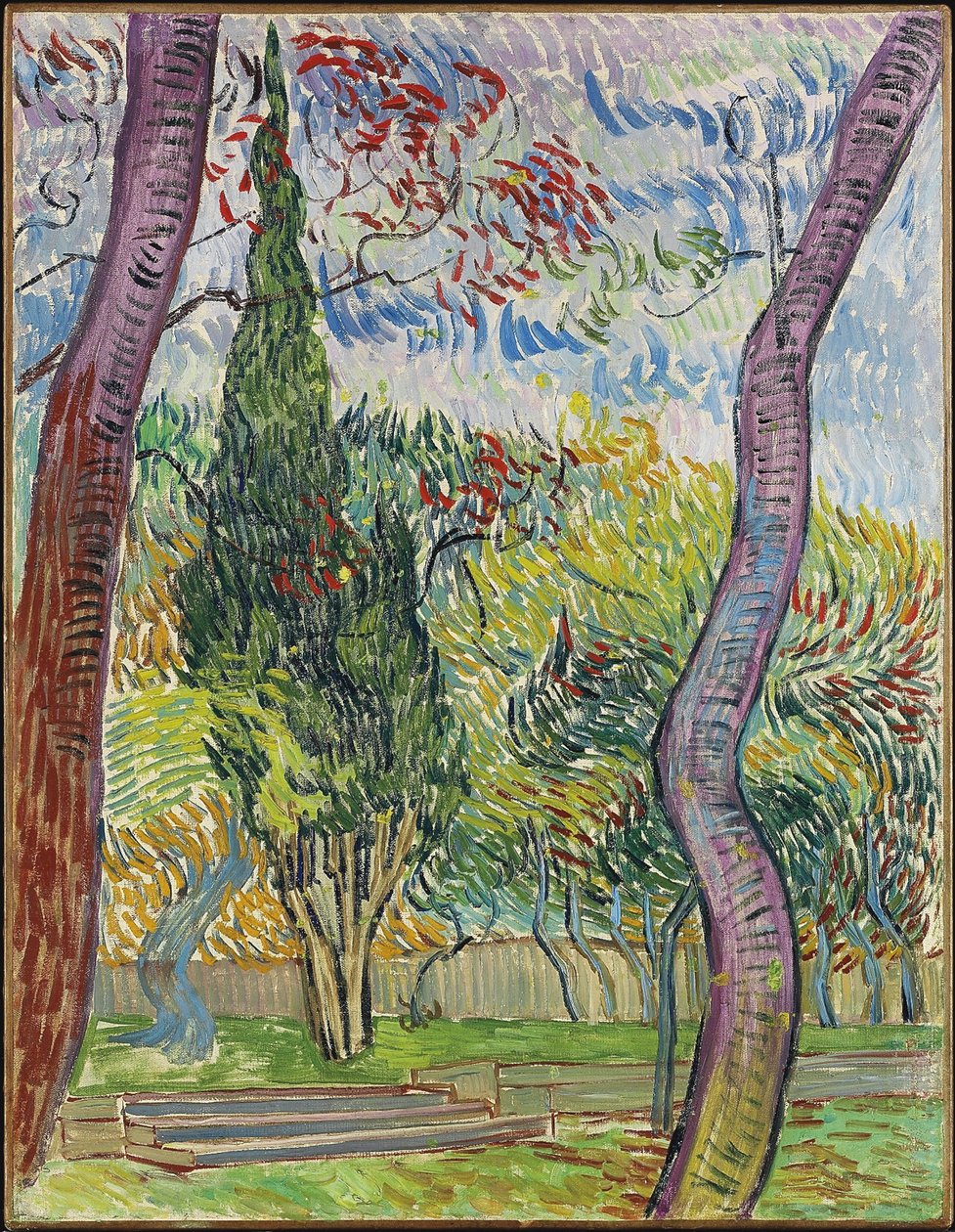 Saint-Paul Hastane Parkı, 1889 by Vincent van Gogh