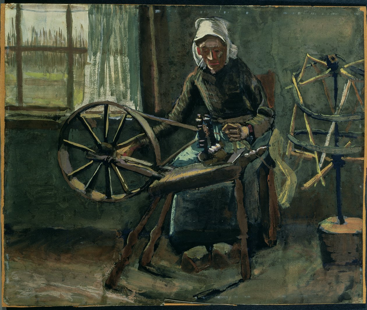 Köylü Kadın Bobin Sarma by Vincent van Gogh