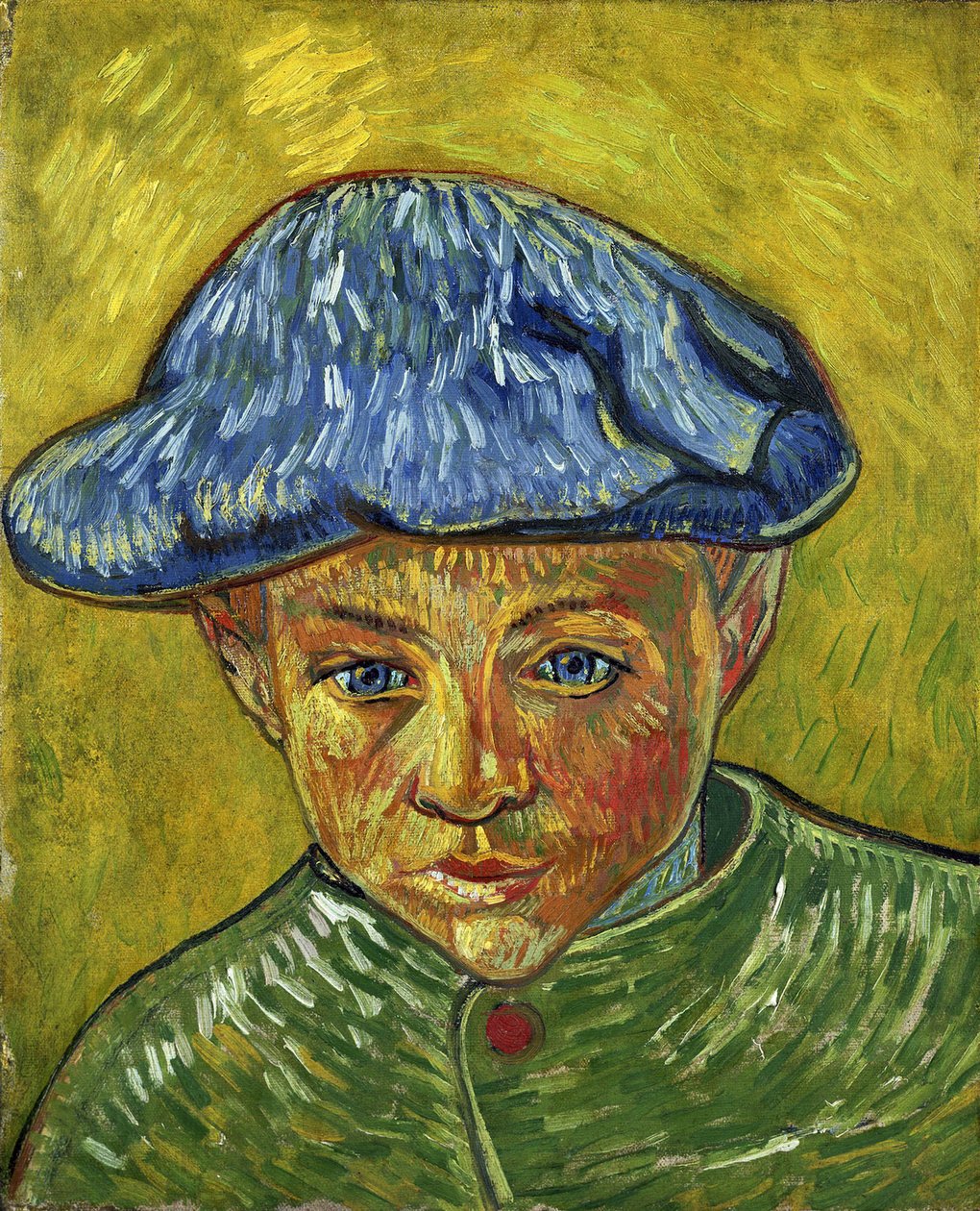 ""Portrait de Camille Roulin"" Peinture de Vincent van Gogh (1853-1890) 1888 Dim 40,5 X 32,5 cm Van Gogh Müzesi, Amsterdam by Vincent van Gogh