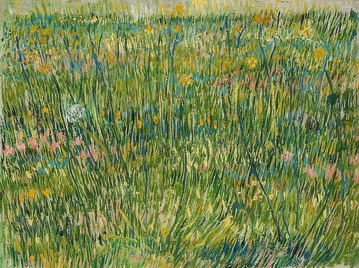 Çim parçası. 1887 by Vincent van Gogh
