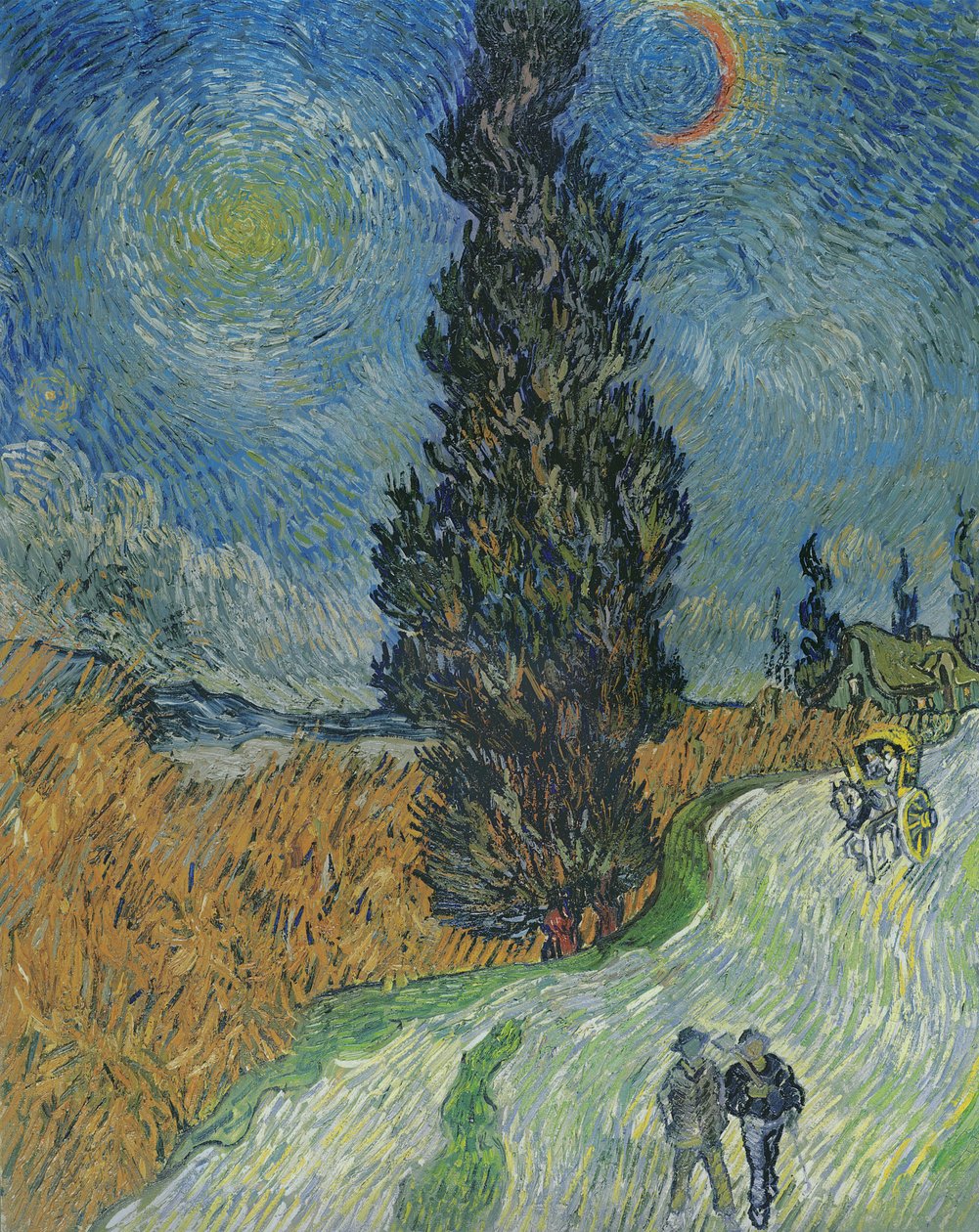 Selvili yol by Vincent van Gogh