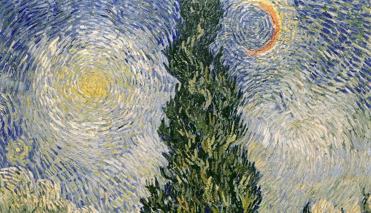 Selvili yol by Vincent van Gogh