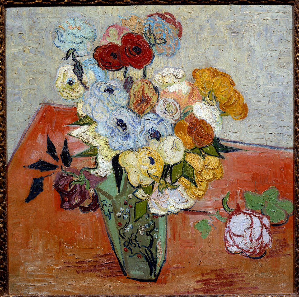 Güller ve anemonlar by Vincent van Gogh