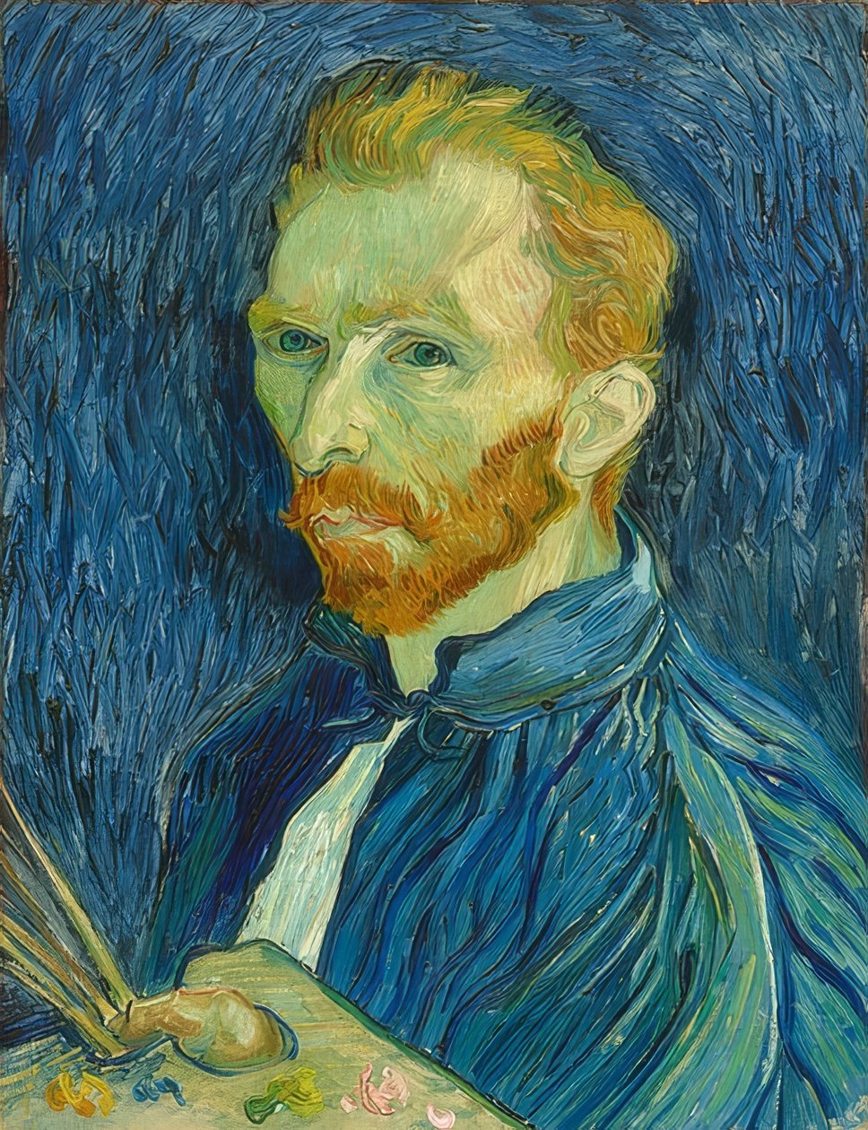 Otoportre. 1889 by Vincent van Gogh