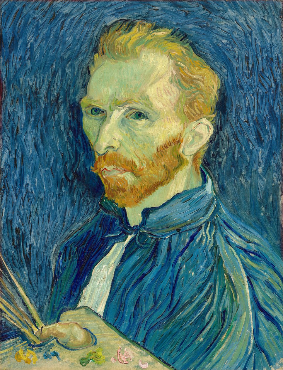 Otoportre, 1889. by Vincent van Gogh