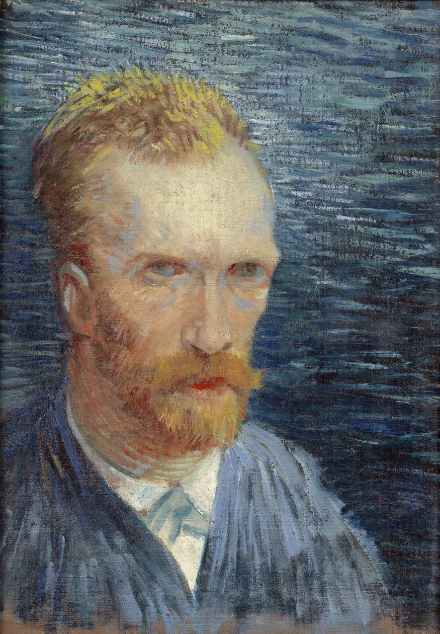 Otoportre par Gogh, Vincent, van (1853-1890). Tuval üzerine yağlı boya, ebat : 43,2x31,3 by Vincent van Gogh
