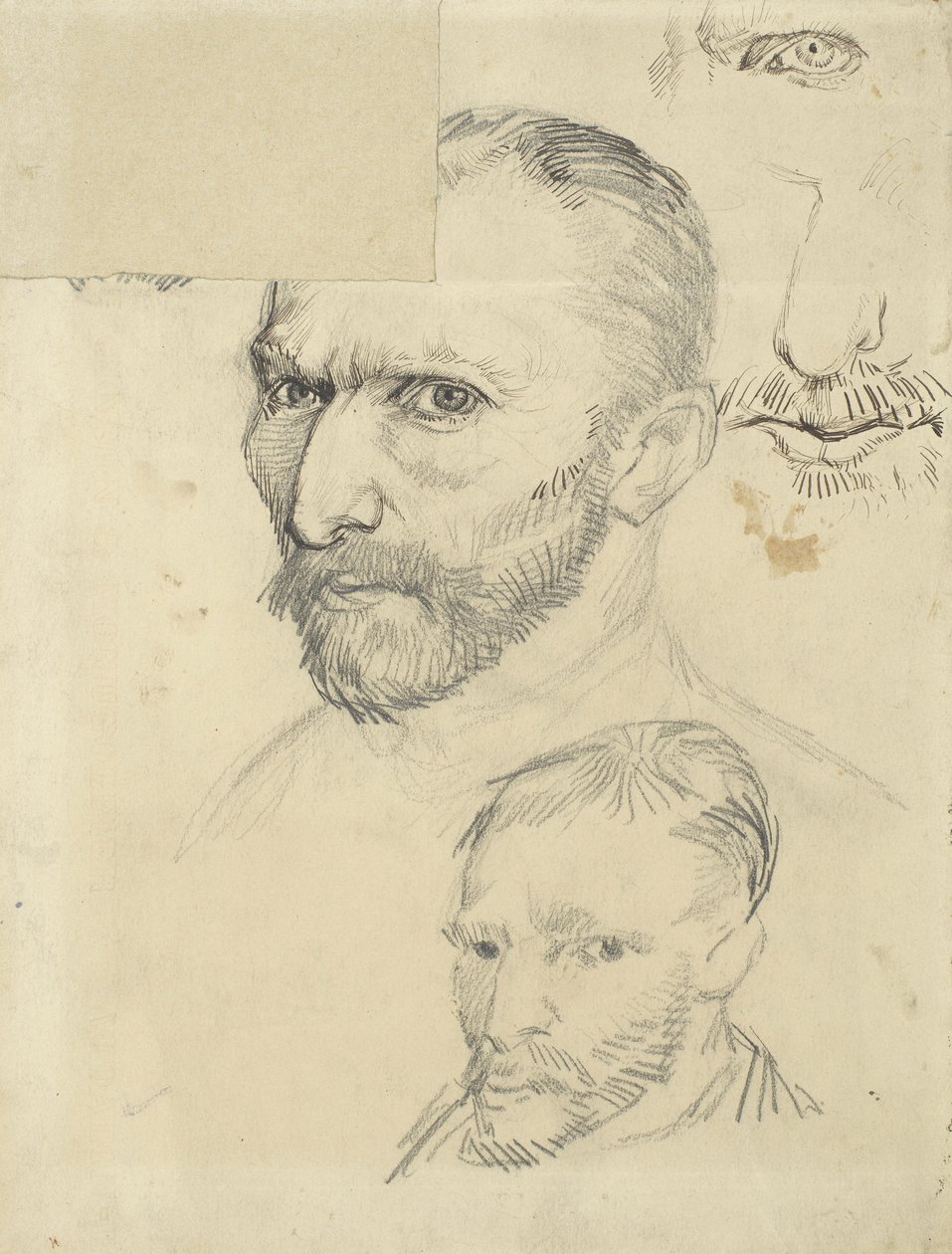 Gogh, Vincent, van (1853-1890) tarafından Otoportreler by Vincent van Gogh
