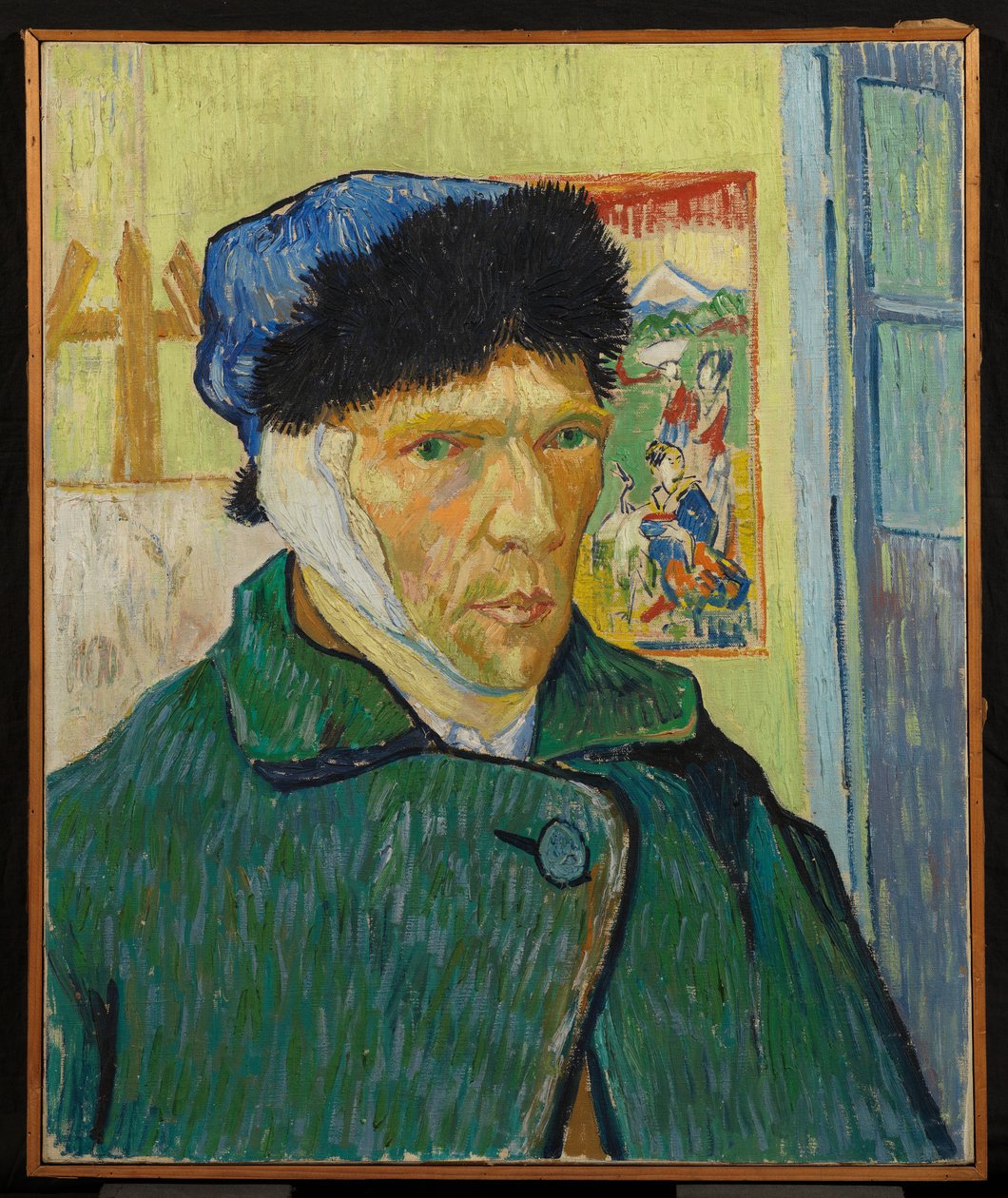 Sargılı Kulaklı Otoportre by Vincent van Gogh