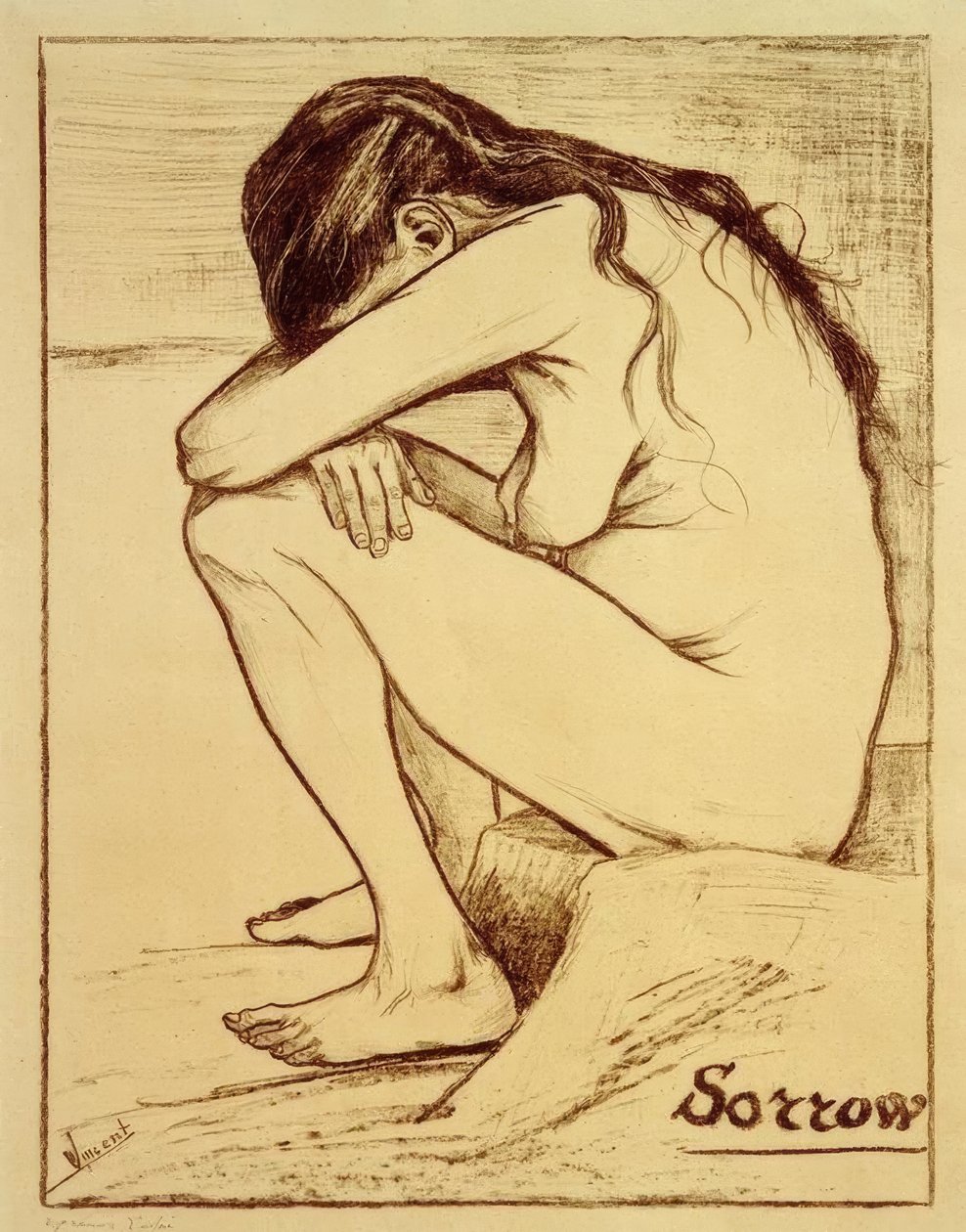 Üzüntü by Vincent van Gogh