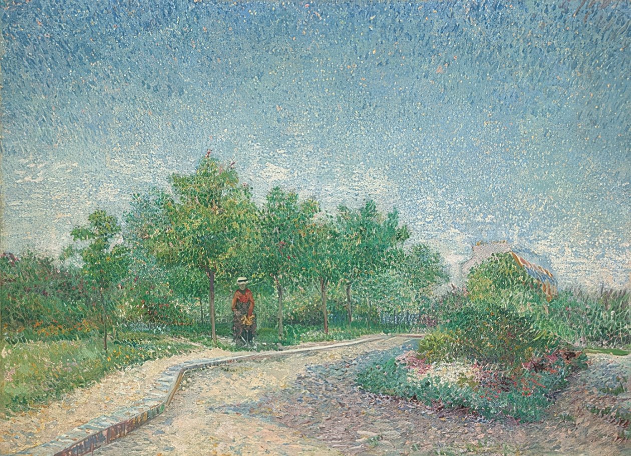 Kare Saint-Pierre, Paris. 1887 by Vincent van Gogh