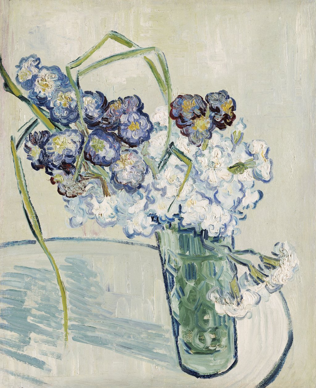Natürmort, Karanfil Vazosu, Haziran 1890 by Vincent van Gogh