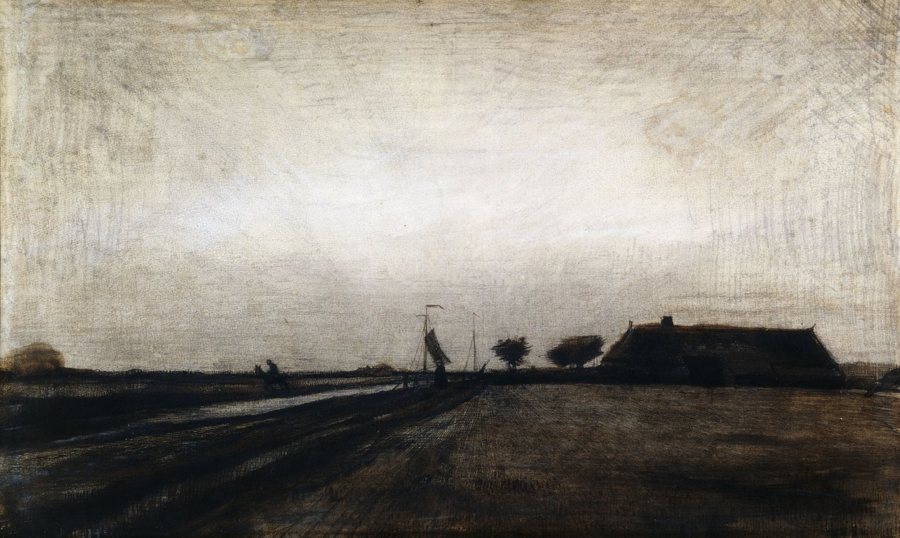 Gündoğumu; Gündoğumu, 1883 by Vincent van Gogh
