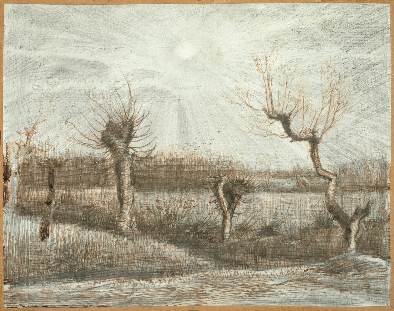 Tetardlar (Pollardlar) by Vincent van Gogh