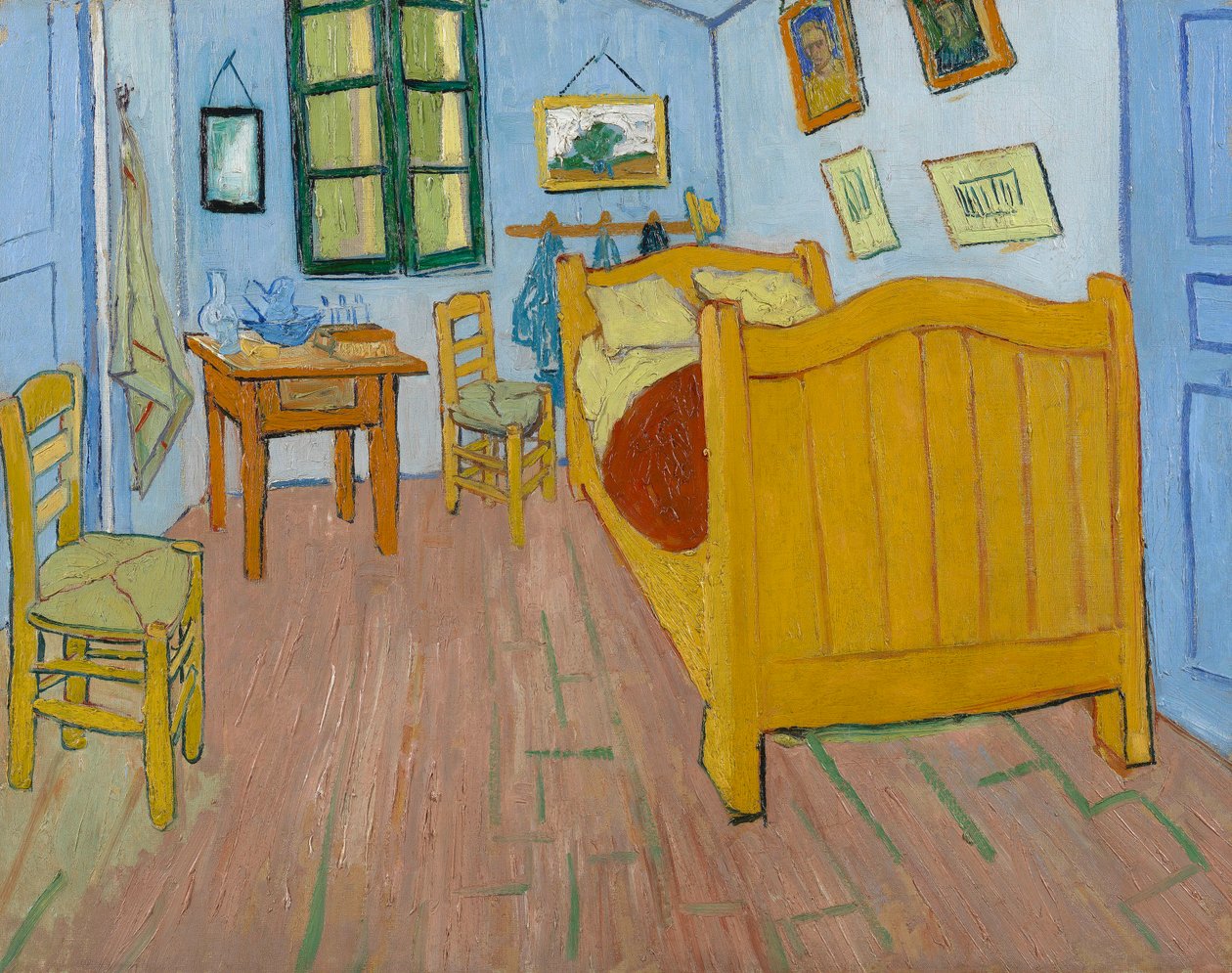 Yatak odası by Vincent van Gogh