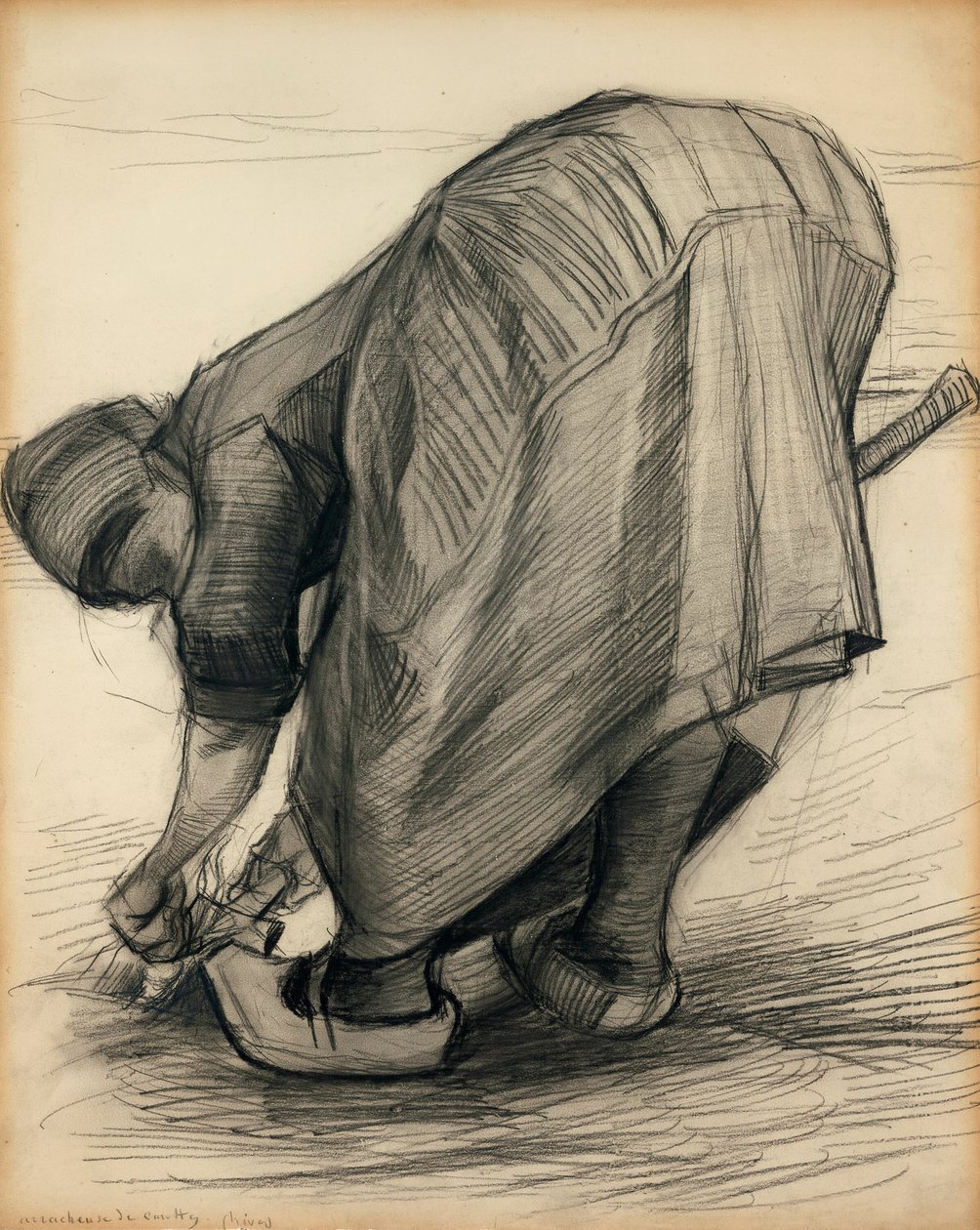 havuç çekici by Vincent van Gogh