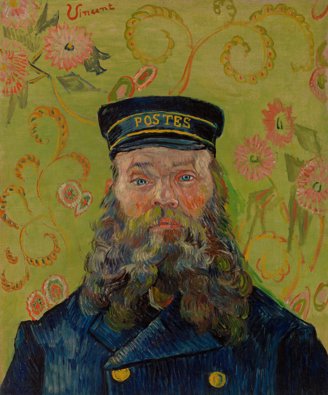 Postacı (Joseph-Etienne Roulin) by Vincent van Gogh