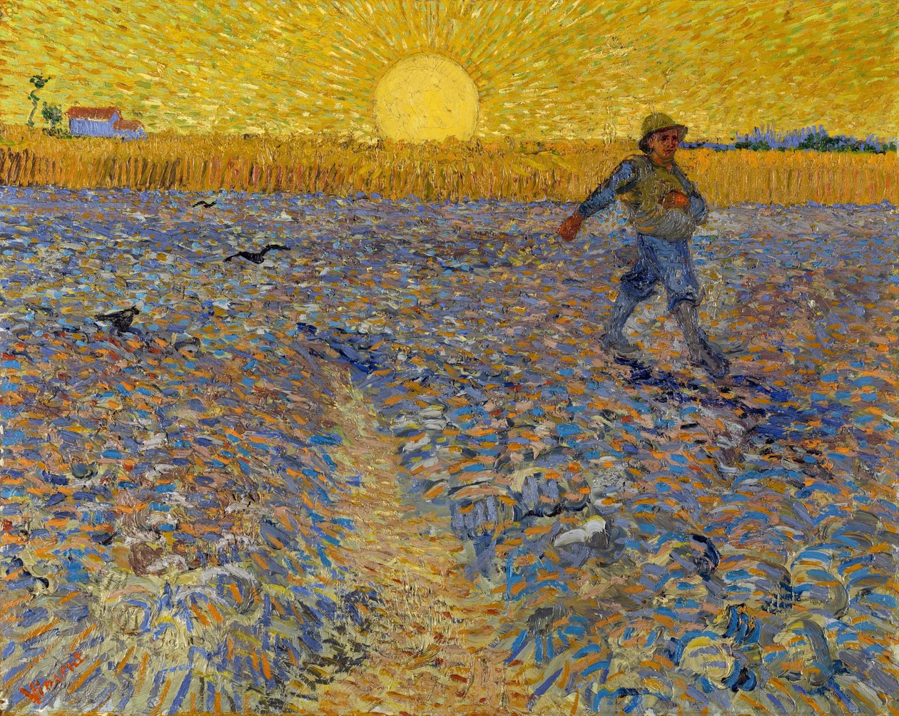 Ekici, c.1888 (tuval üzerine yağlıboya) by Vincent van Gogh