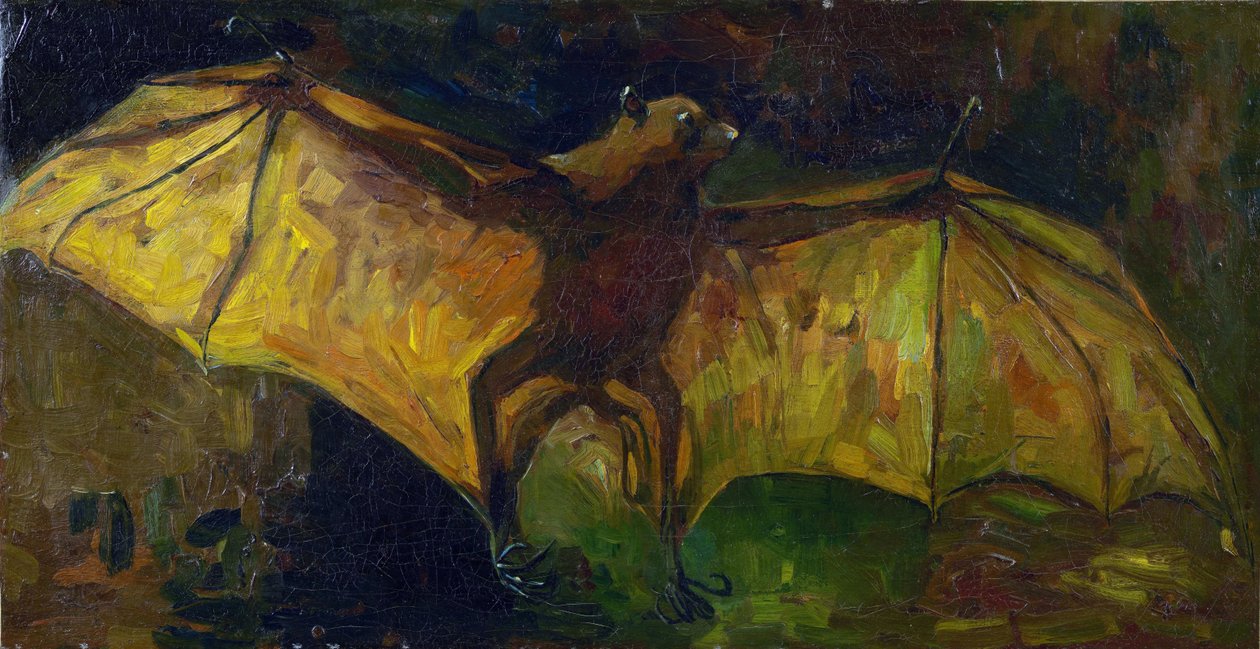 Bat par Gogh, Vincent, van (1853-1890). Tuval üzerine yağlı boya, ebat : 41,5x79 by Vincent van Gogh