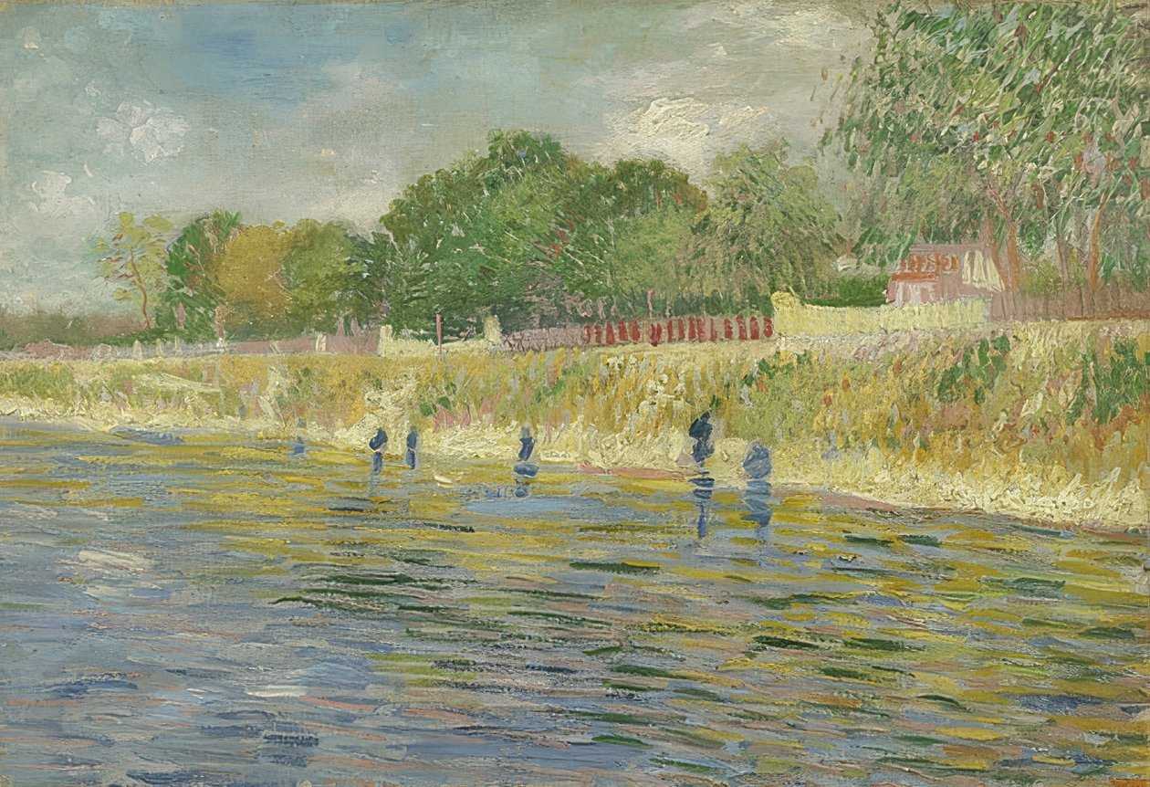 Seine Bankası. Paris, Mayıs-Temmuz 1887 by Vincent van Gogh