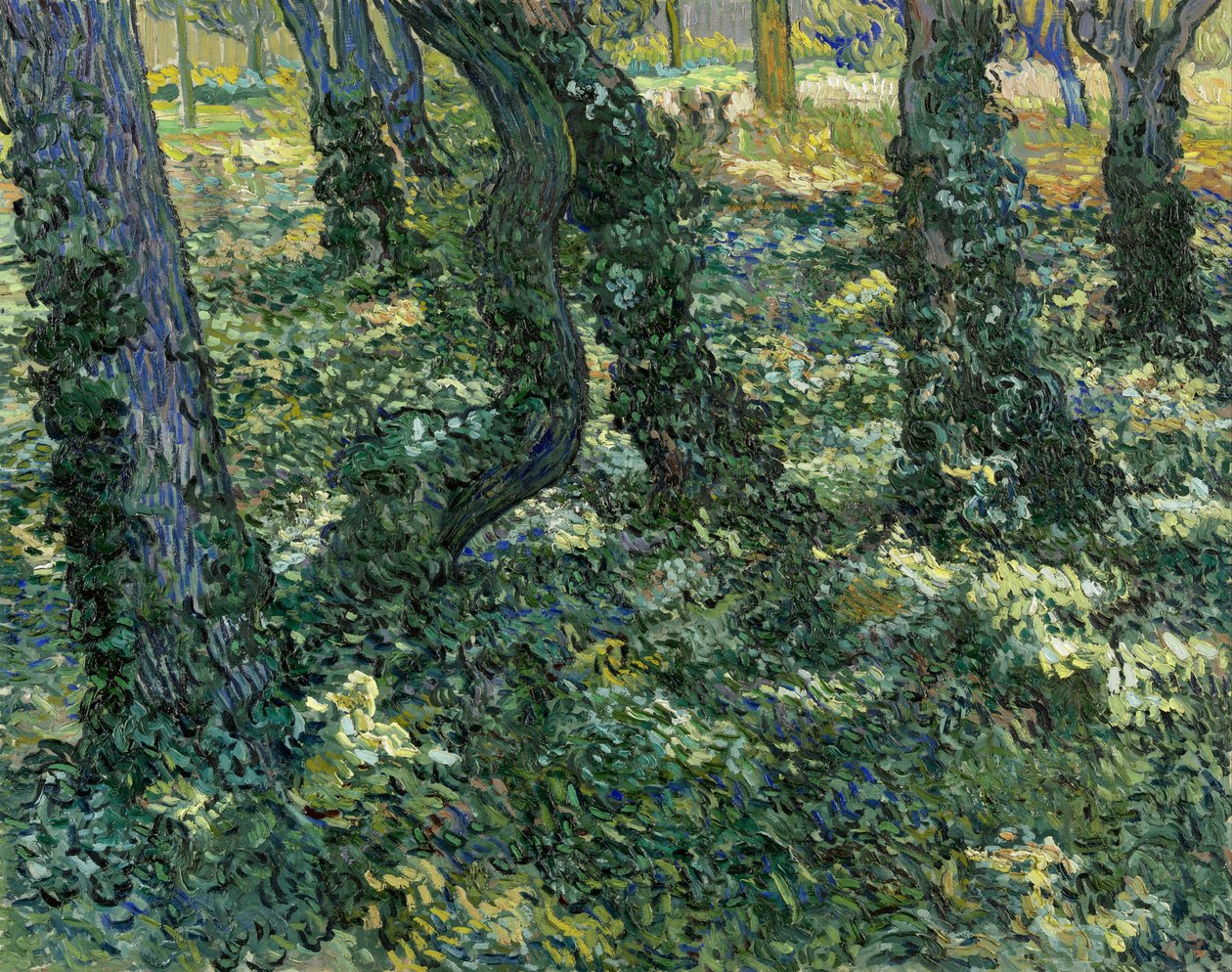 Çalılık, 1889 by Vincent van Gogh