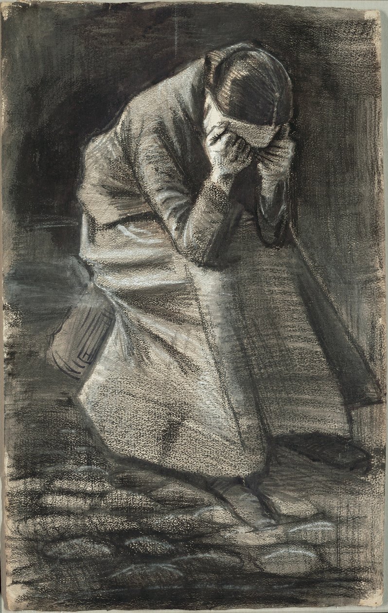 Ağlayan kadın by Vincent van Gogh