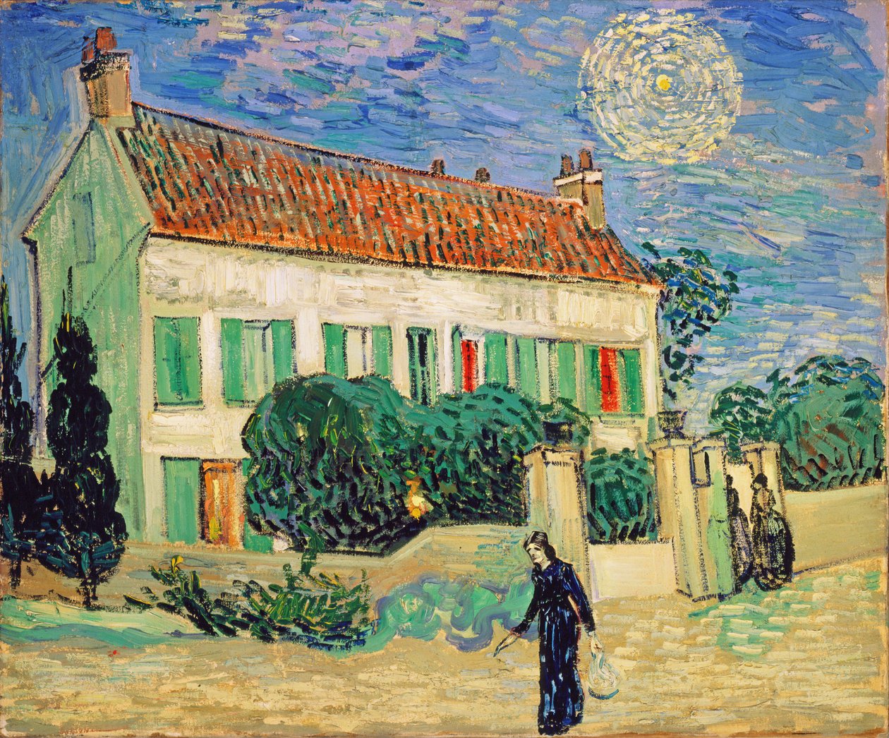 Geceleri Beyaz Saray by Vincent van Gogh