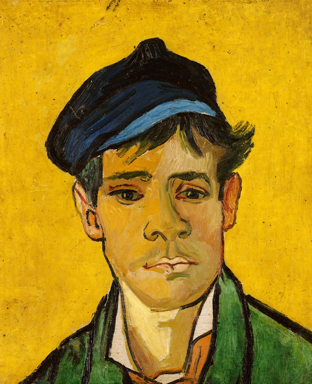 Şapkalı Genç Adam, 1888 by Vincent van Gogh