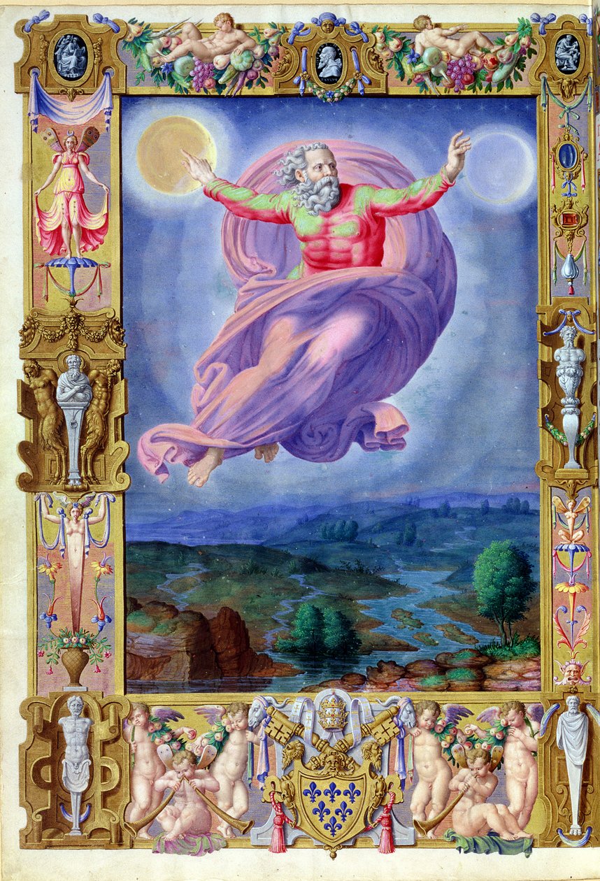 Latince 8880 fol.182v Baba Tanrı, Papa III. Paul