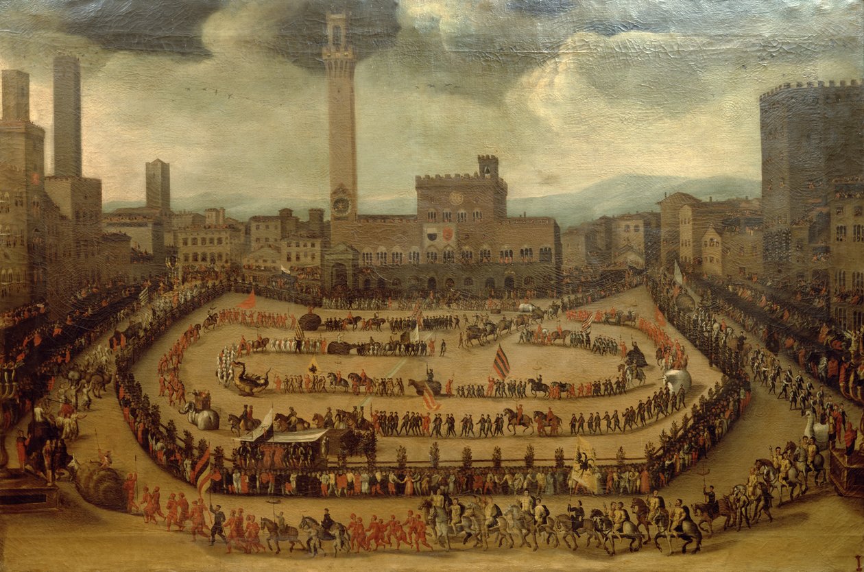 Contrade Geçidi, Siena by Vincenzo Rustici