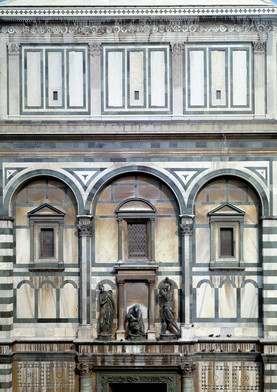 Vaftizci Yahya, Cellat ve Salome (Floransa vaftizhanesinden detay) - Heykel by Vincenzo Danti