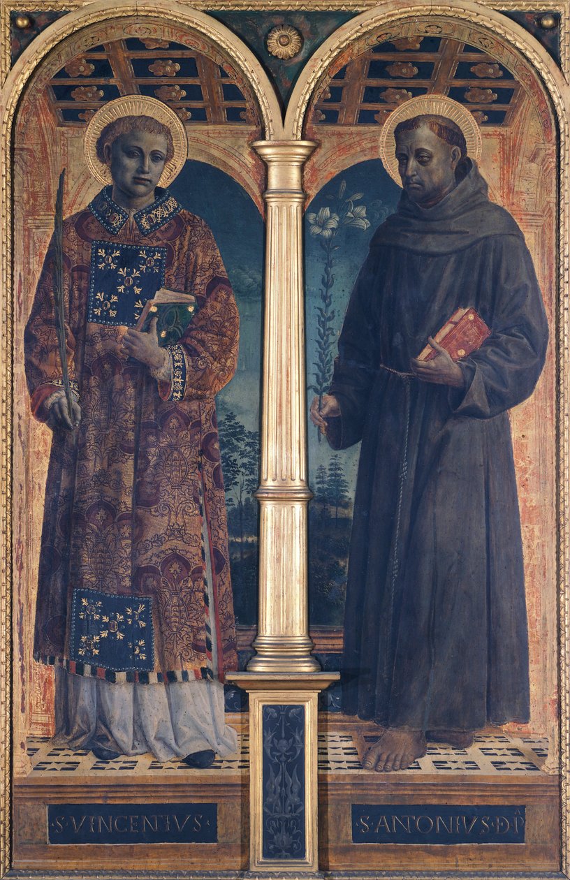 Saints Vincent ve Anthony, Santa Maria delle Grazie Altarpiece