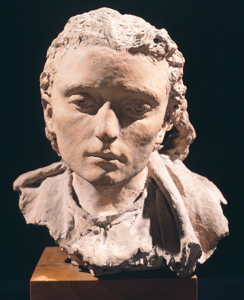 Kadın başı, Vincenzo Gemito (1852-1929), pişmiş toprak by Vincenzo Gemito