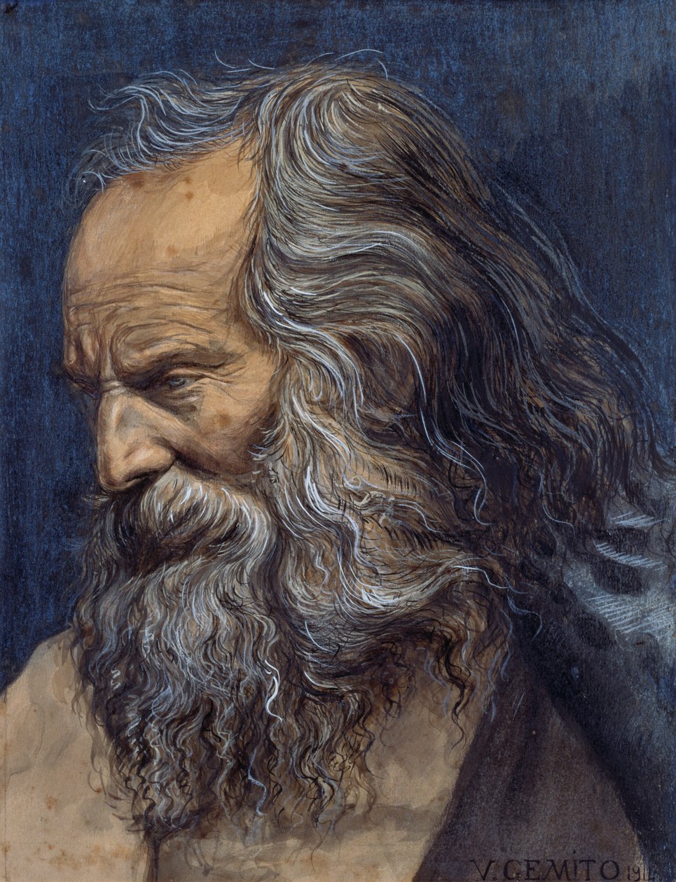 Peygamber (Masto Ciccio) by Vincenzo Gemito