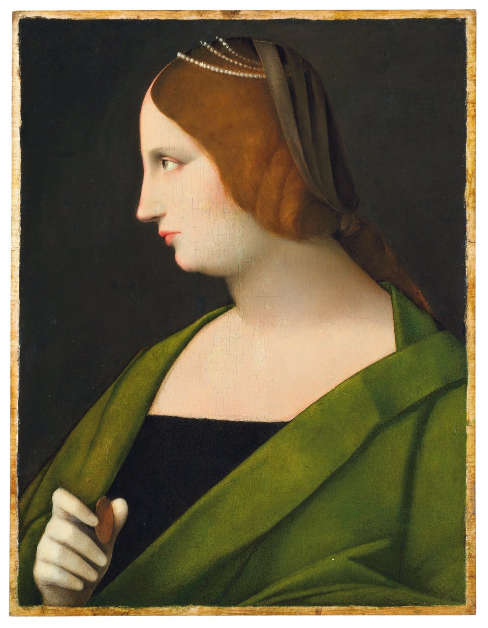 bir bayan portresi by Vincenzo di Biagio Catena