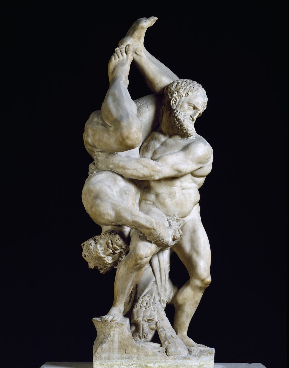 Herkül ve Diomedes - Güreşçiler by Vincenzo di Raffaello de Rossi