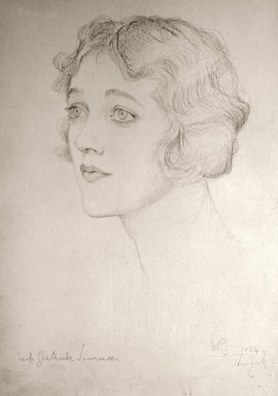 ಮಿಸ್ ಗೆರ್ಟ್ರೂಡ್ ಲಾರೆನ್ಸ್, 1924 ಟರ್ಕ್ by Violet Manners