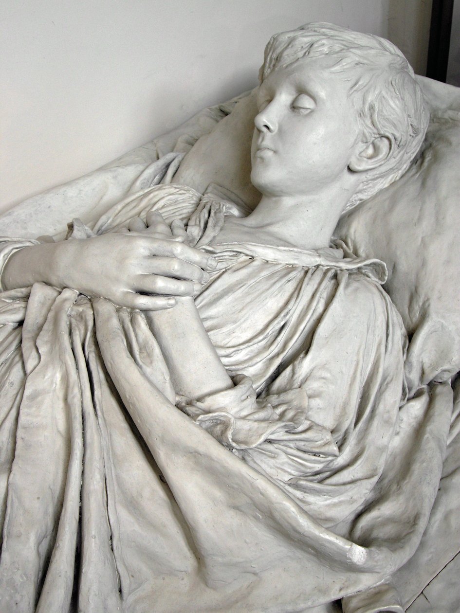Lord Haddon'ın heykeli, 1894 (alçı) by Violet Manners