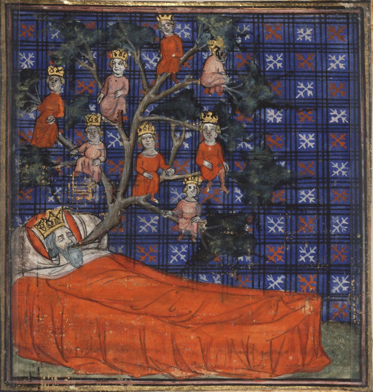 Guiart des Moulins, 1400-1415 tarafından İncil historiale